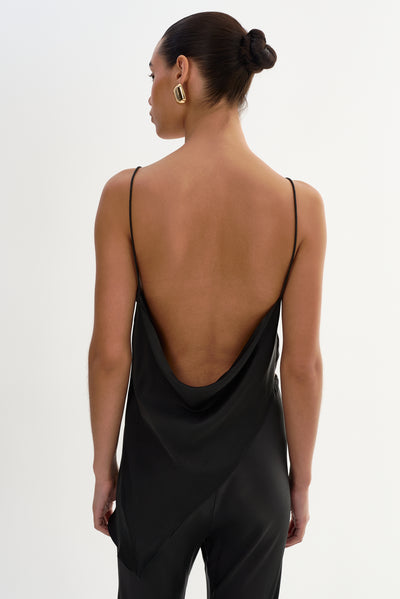SOLANGE | Asymmetric Satin Cami