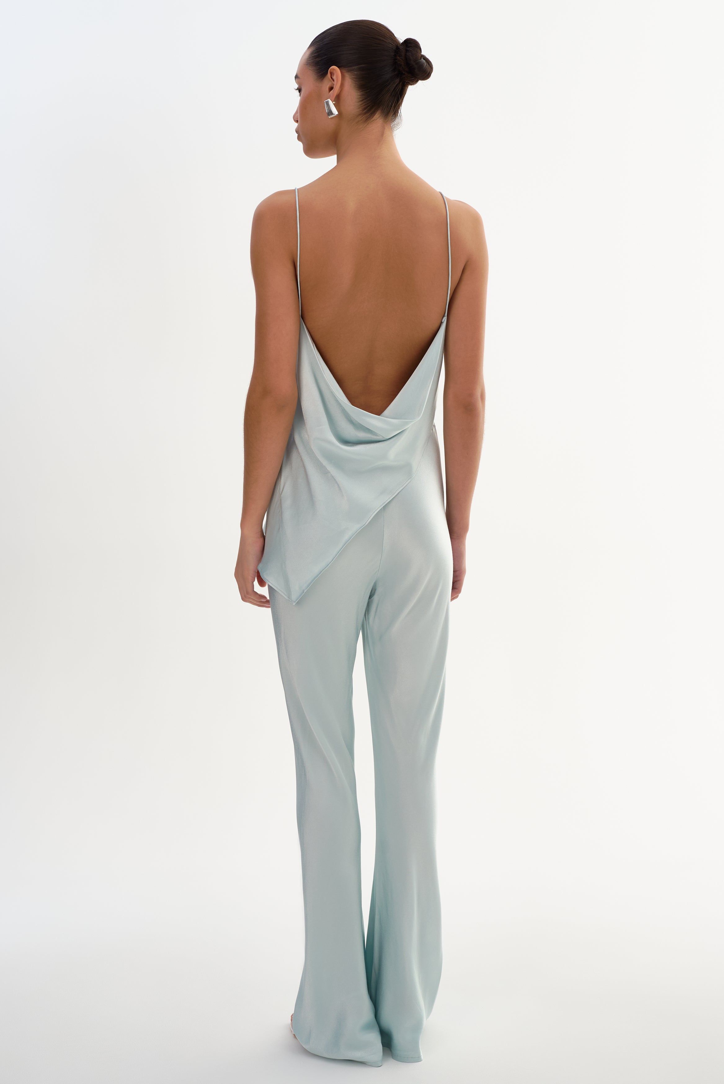 SOLANGE | Camisole drapée en satin