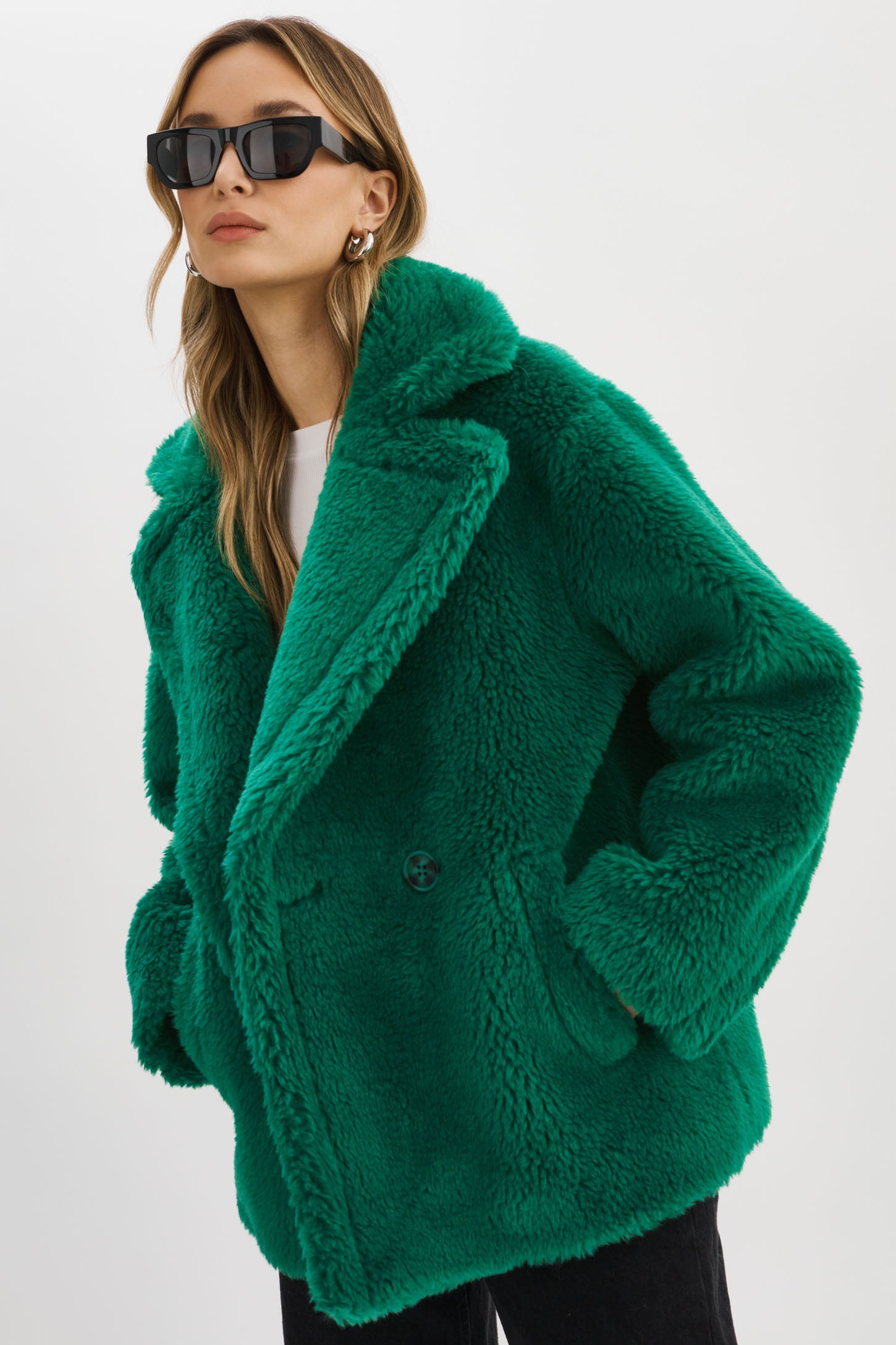 SOPHIE | Manteau en sherpa