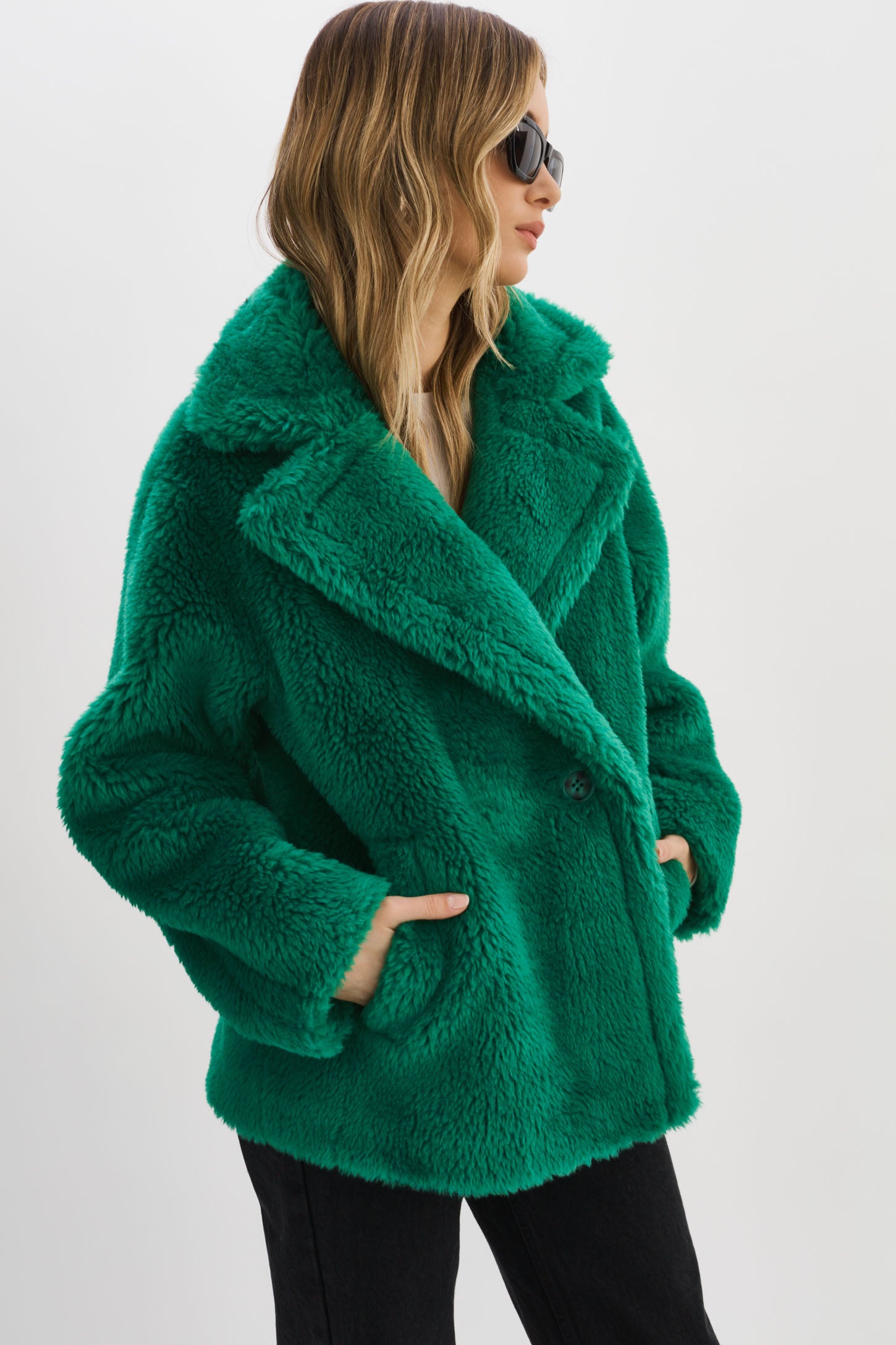 SOPHIE | Manteau en sherpa