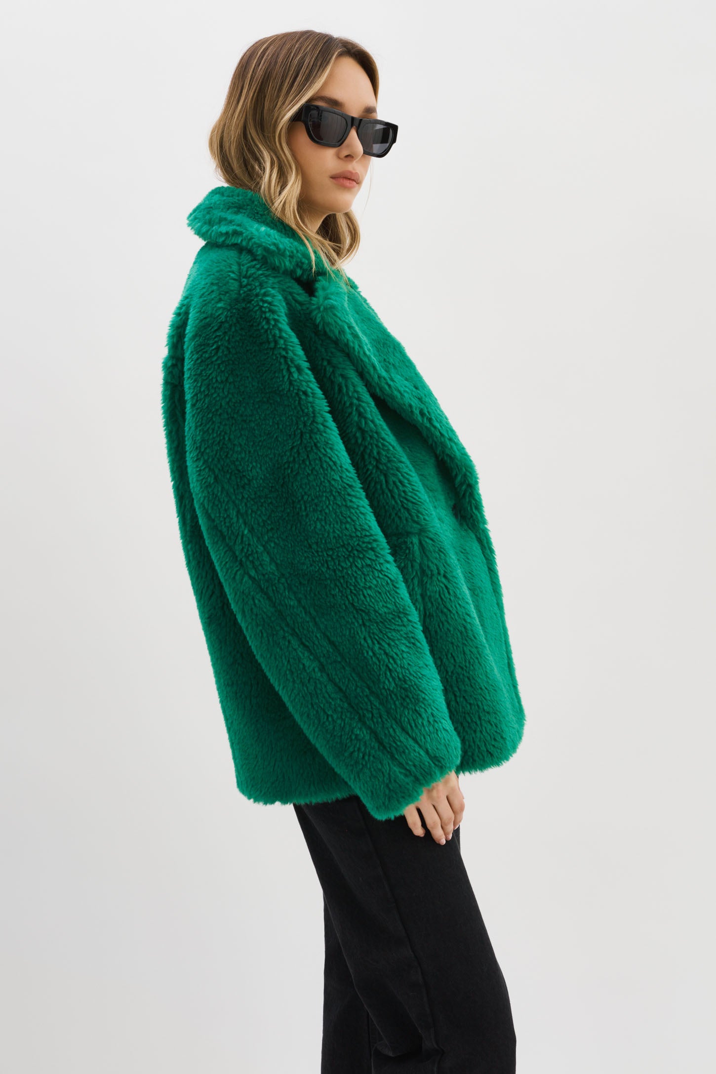 SOPHIE | Manteau en sherpa