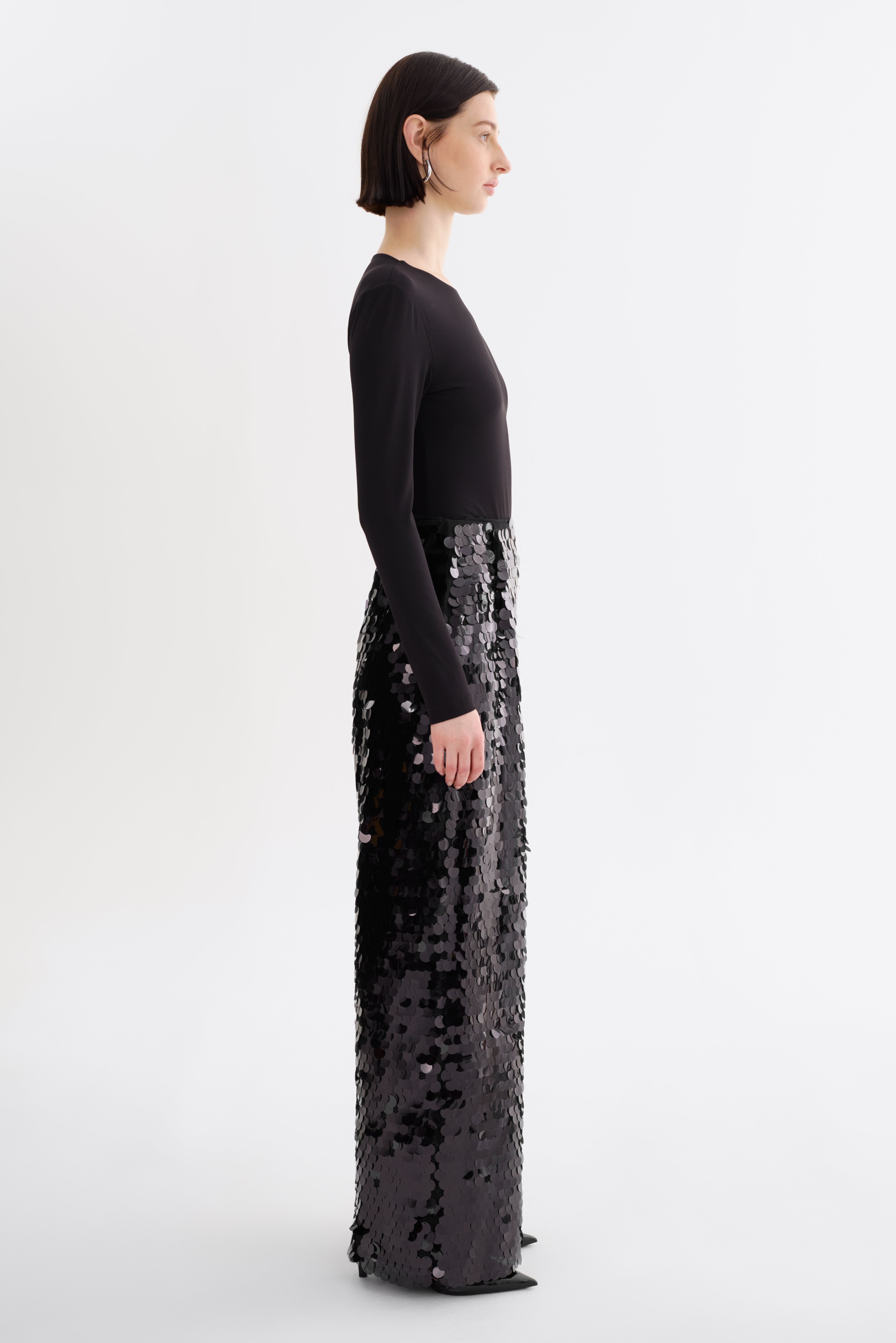 STACY | Sequin Wide Leg Pants
