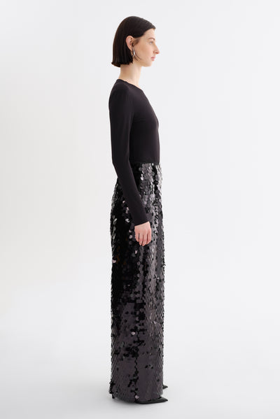 STACY | Sequin Wide Leg Pants