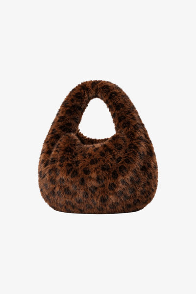 ALIX LEO | Mini Faux Fur Hobo Bag