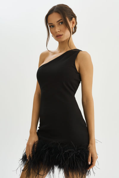 TAFIA | One Shoulder Mini Dress