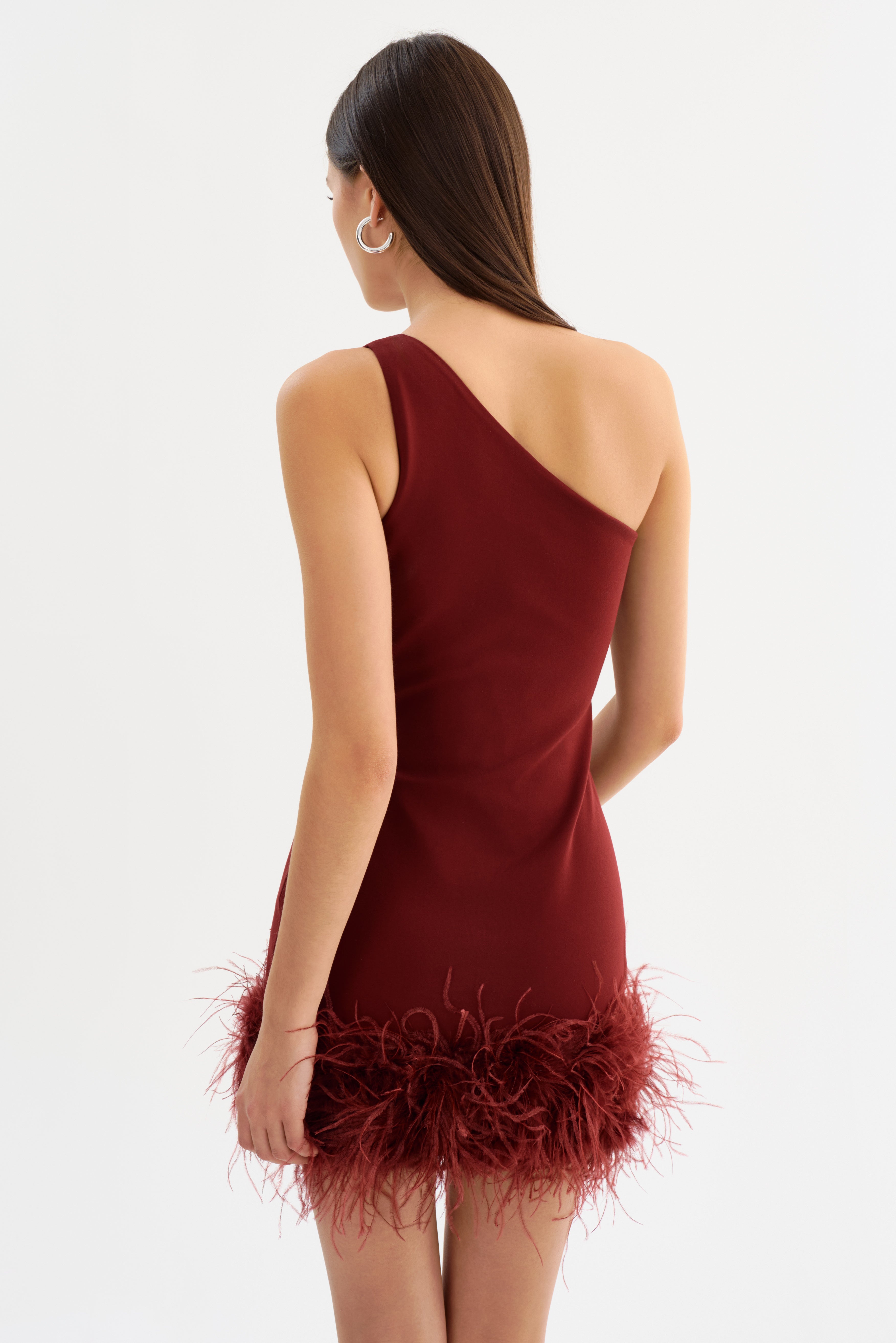 TAFIA | One Shoulder Mini Dress