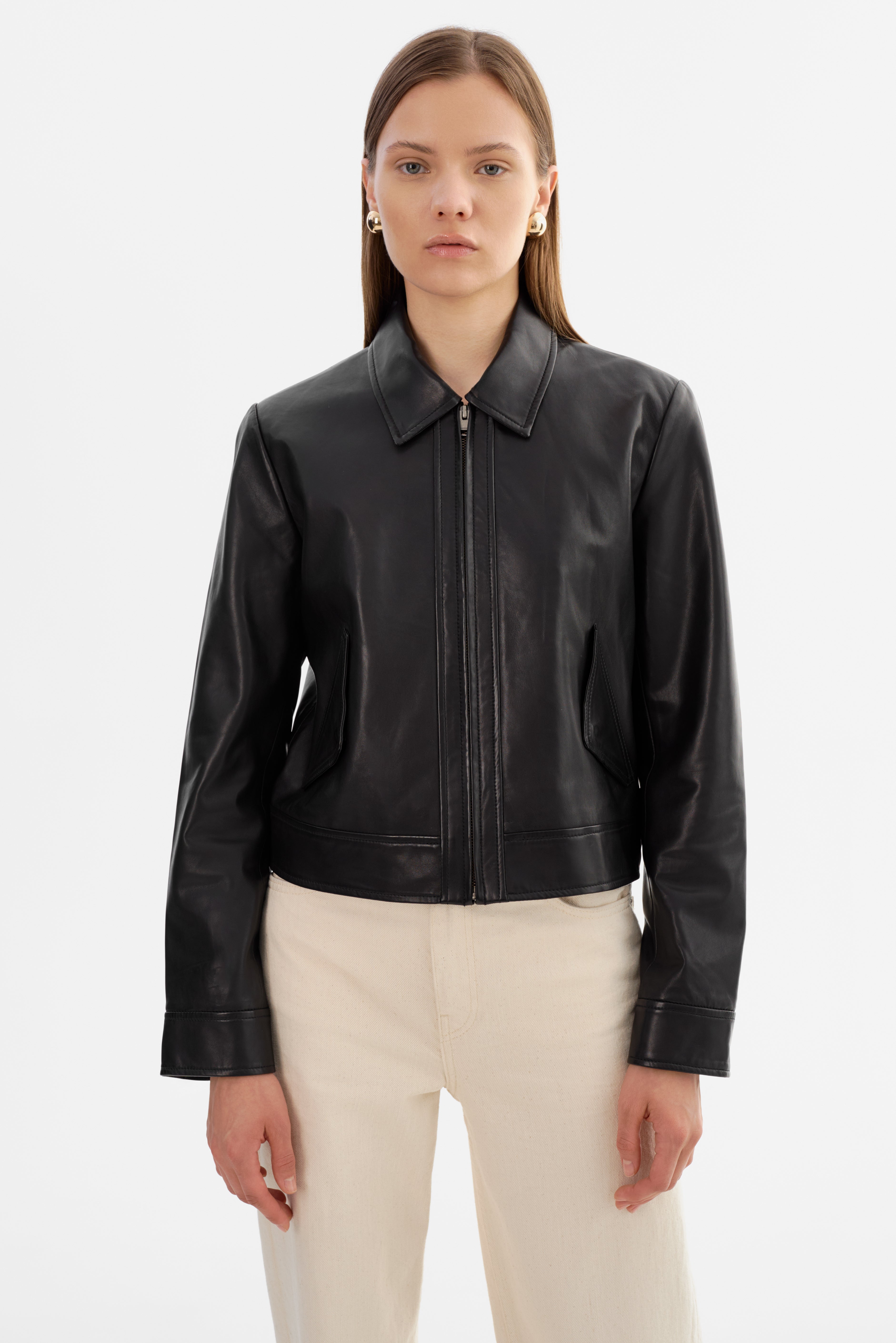 TESS | Veste en cuir