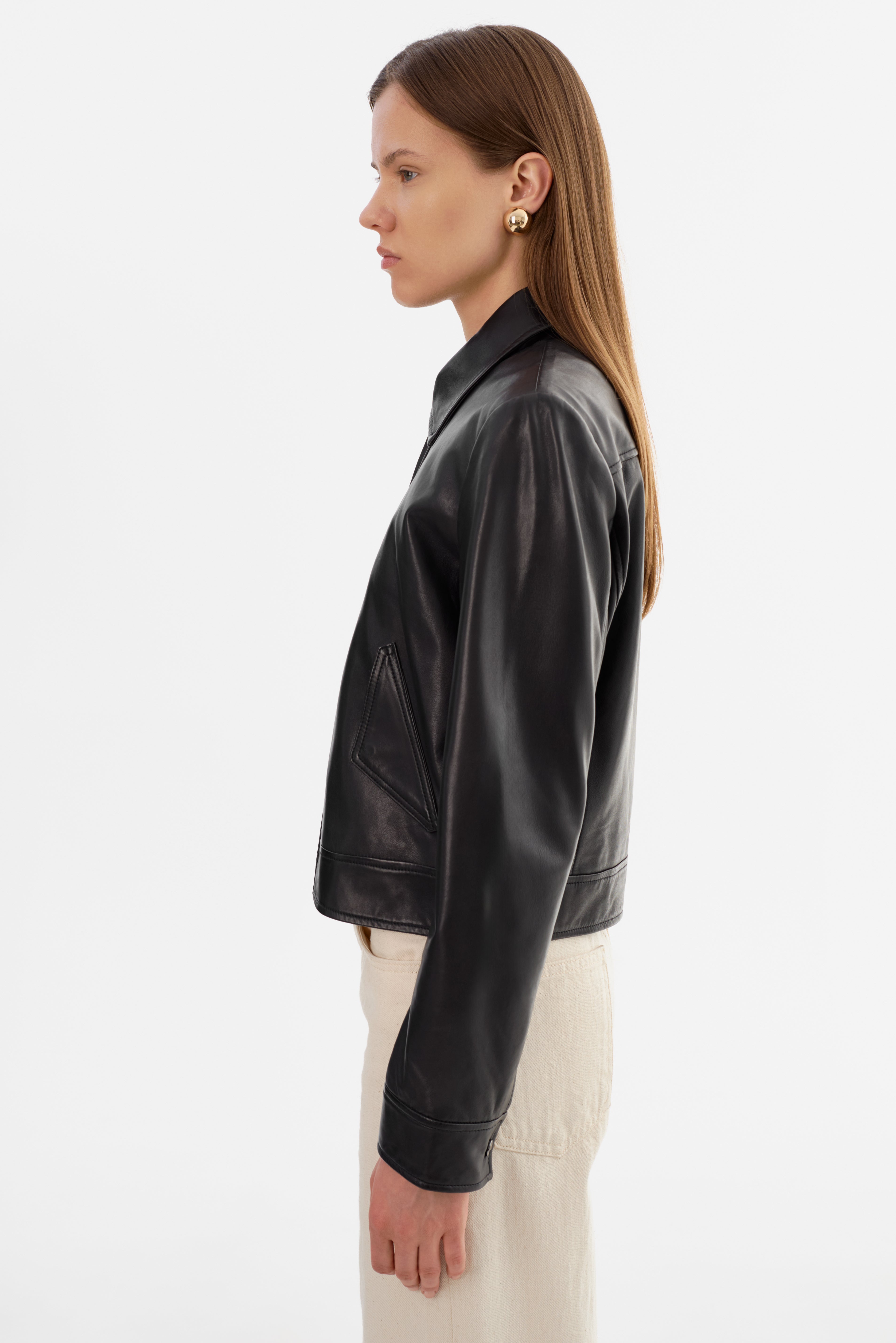 TESS | Veste en cuir