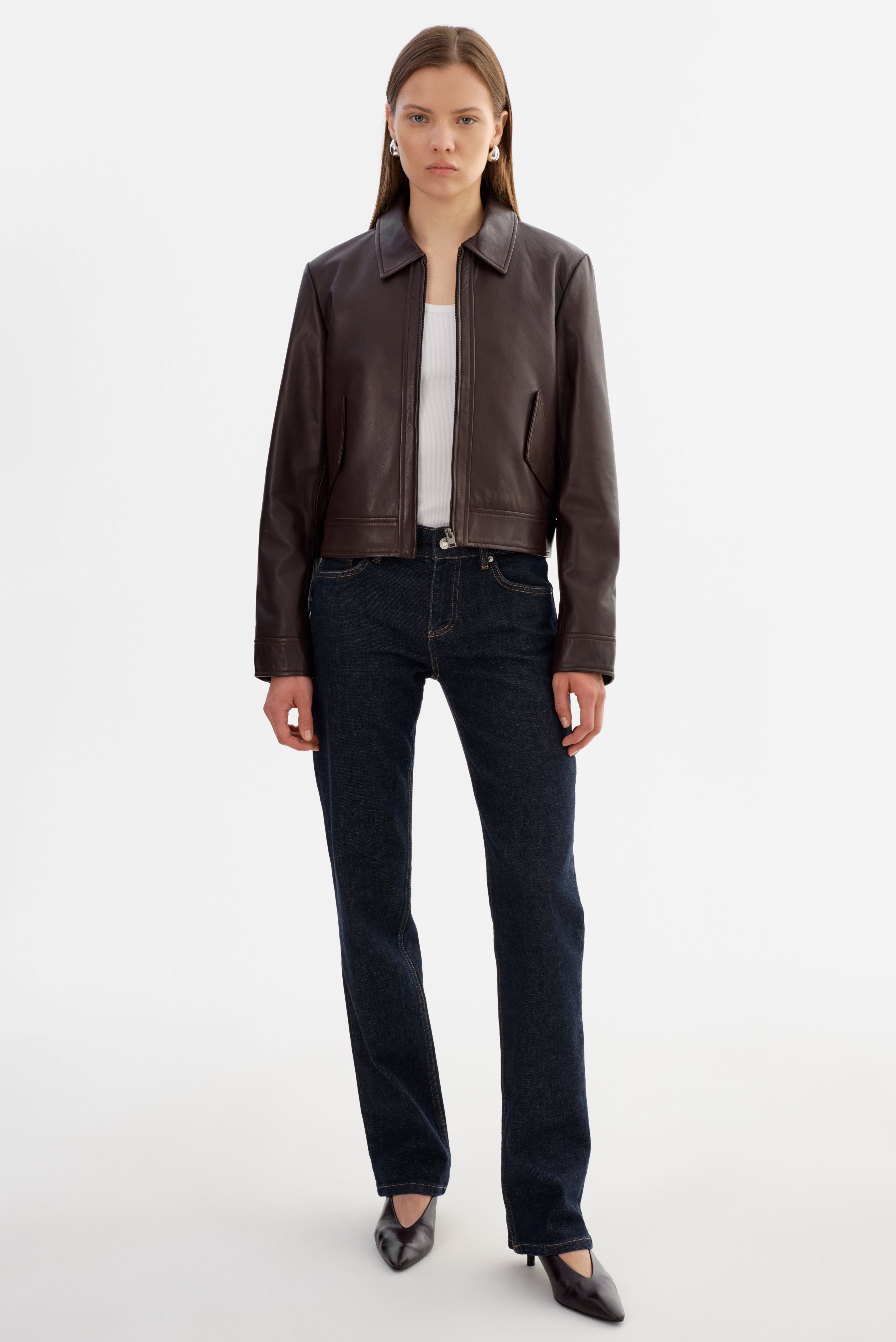 TESS | Leather Jacket