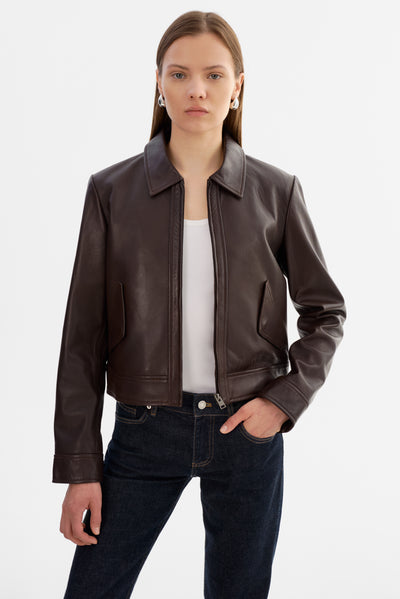 TESS | Leather Jacket