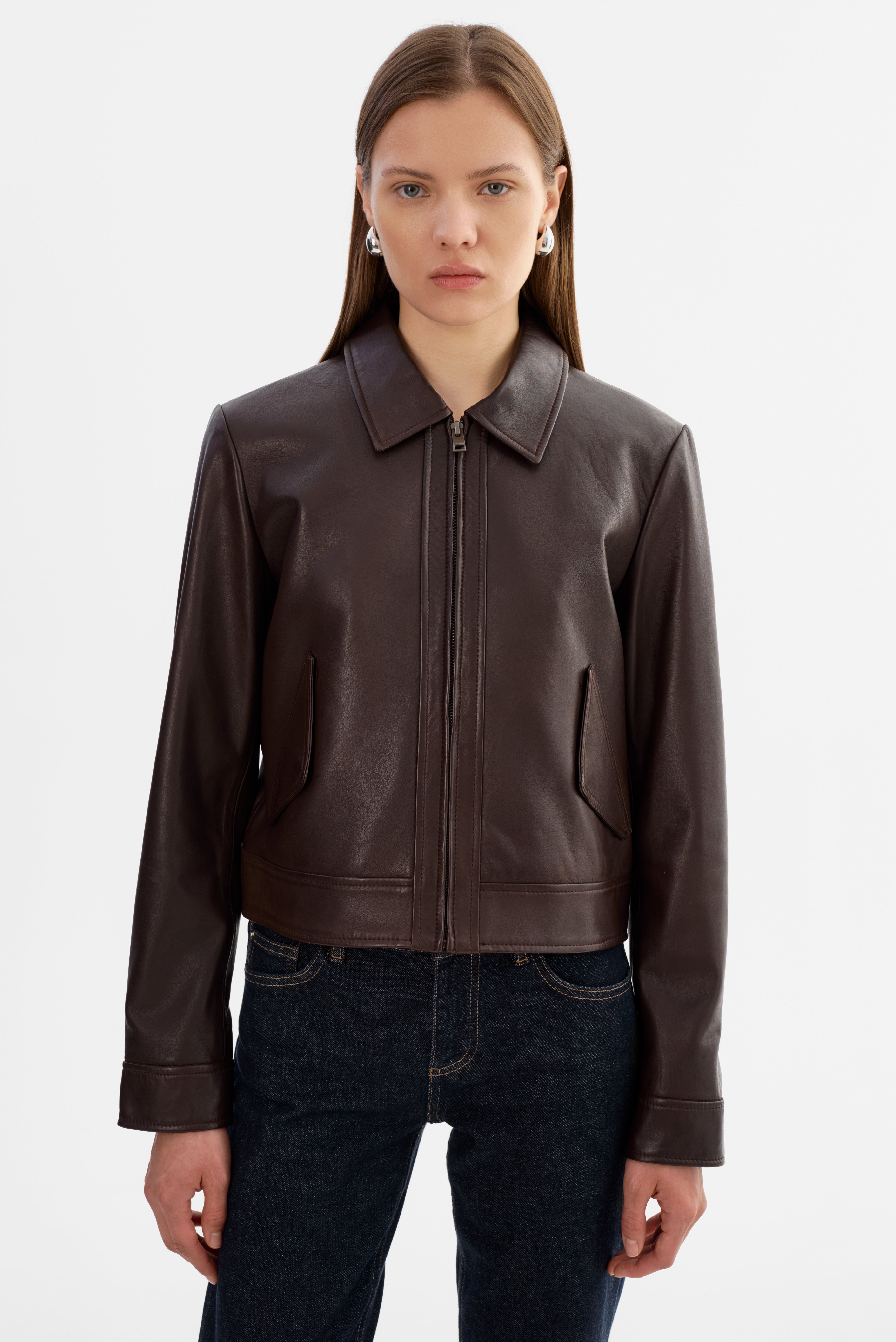 TESS | Leather Jacket