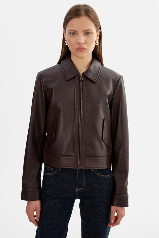 TESS | Leather Jacket