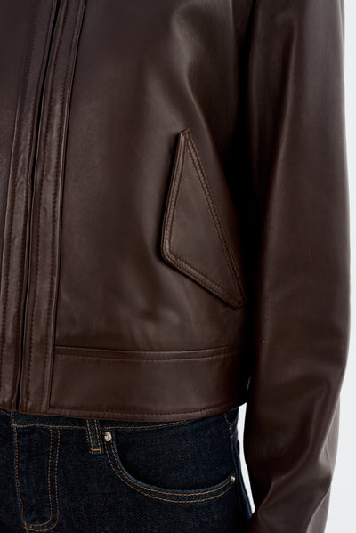 TESS | Leather Jacket