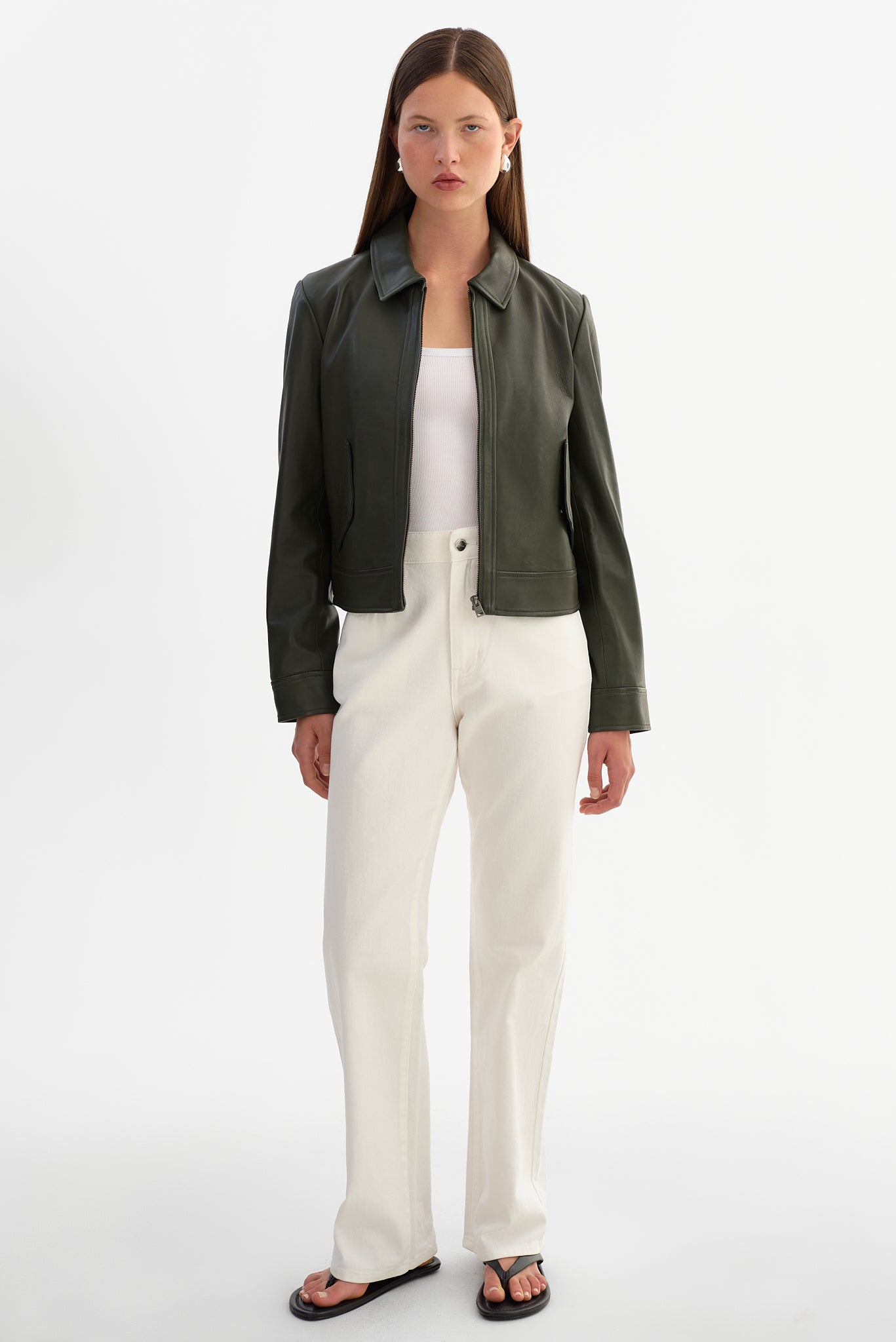 TESS | Leather Jacket