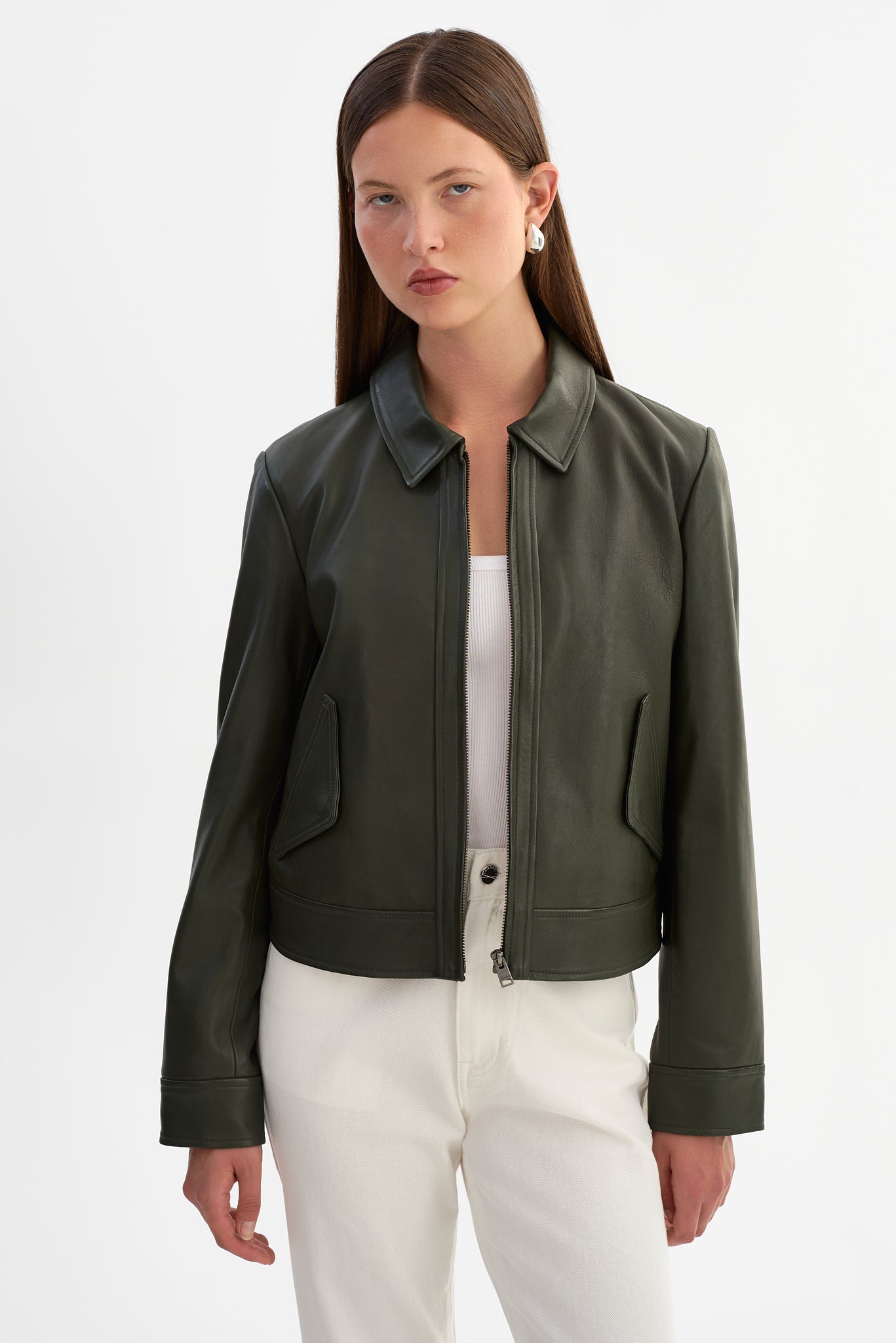 TESS | Leather Jacket