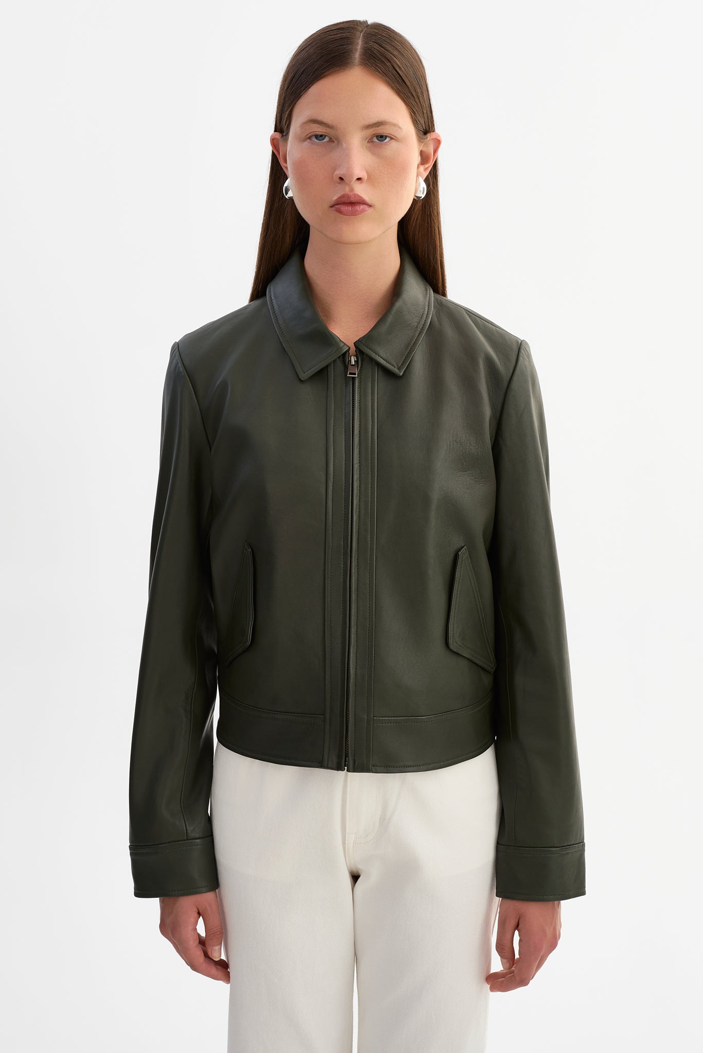 TESS | Leather Jacket