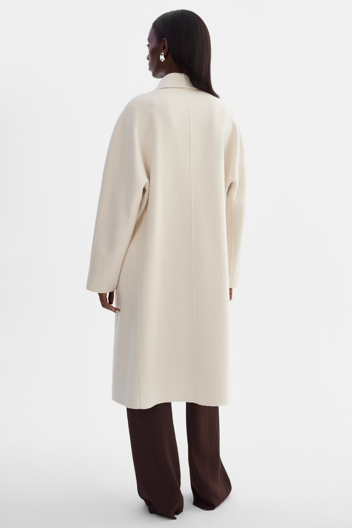 THARA | Manteau en laine à col châle