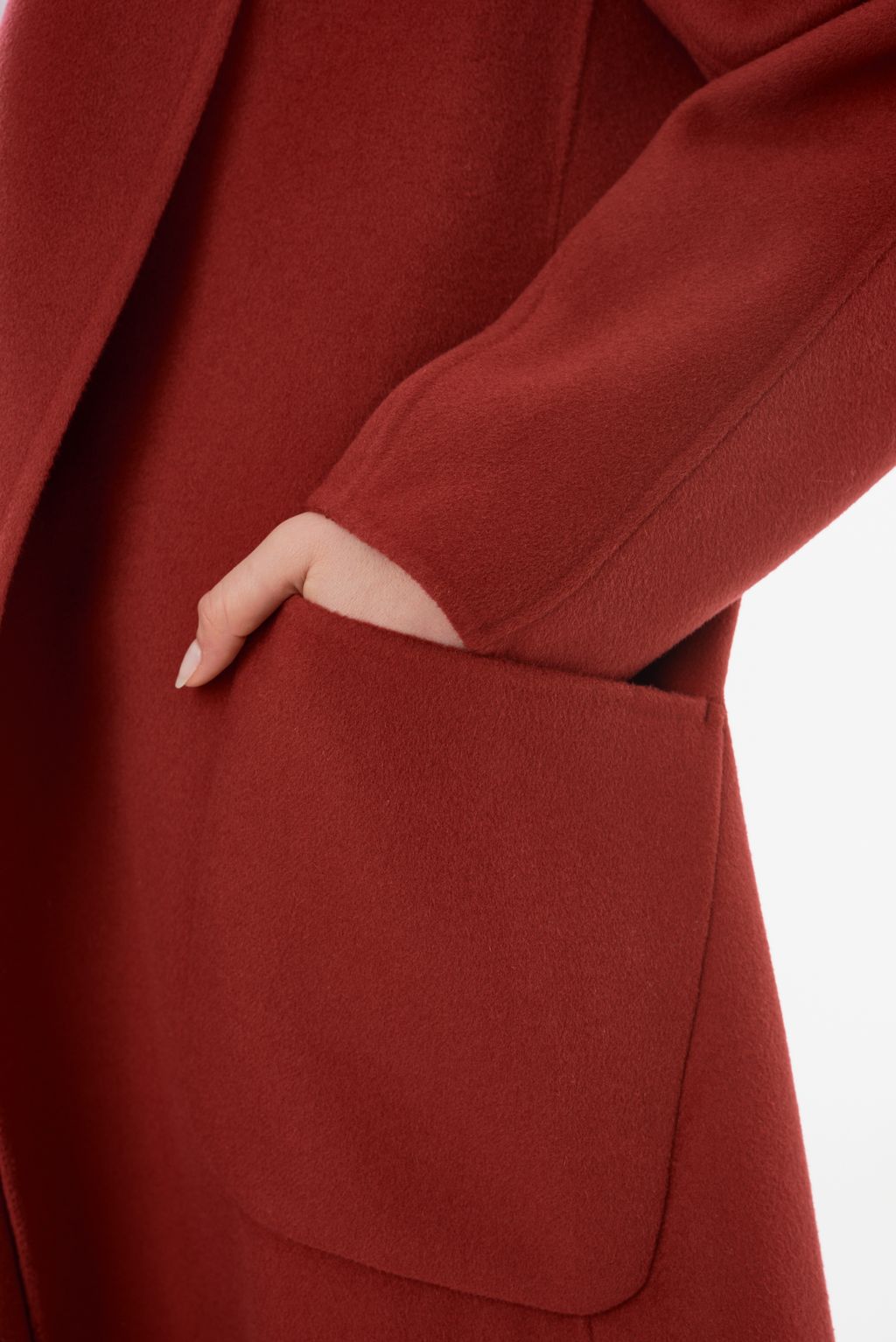 THARA | Shawl Collar Wool Coat