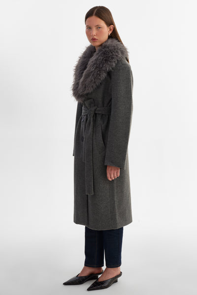TILLIE | Belted Wool Coat