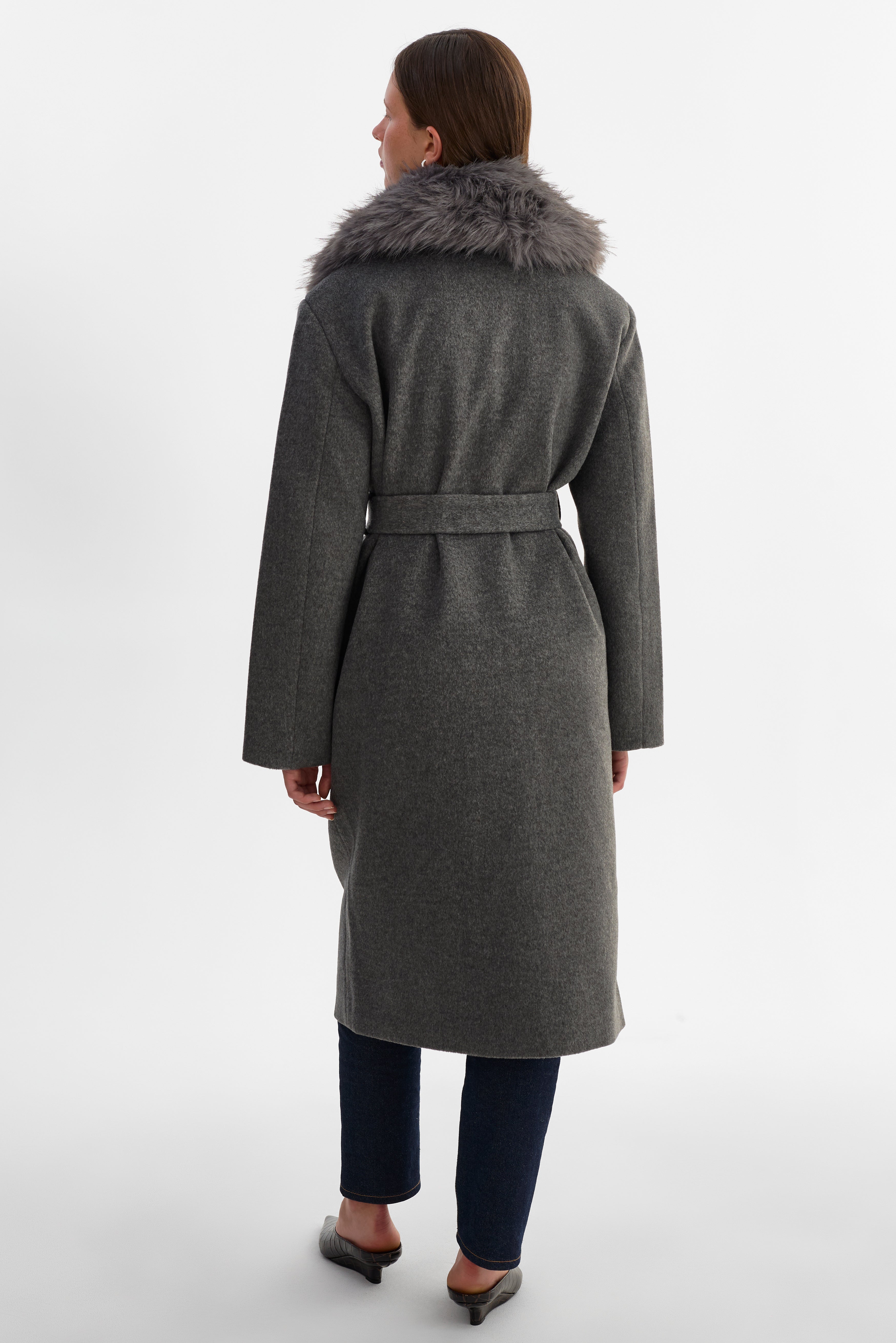TILLIE | Belted Wool Coat