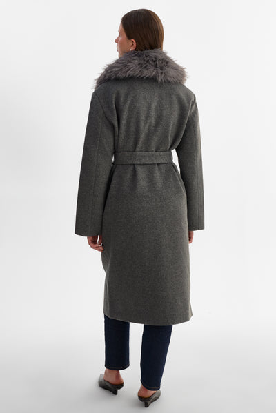 TILLIE | Belted Wool Coat