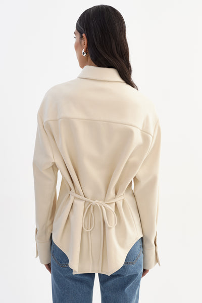 TOSCA | Faux Suede Shirt