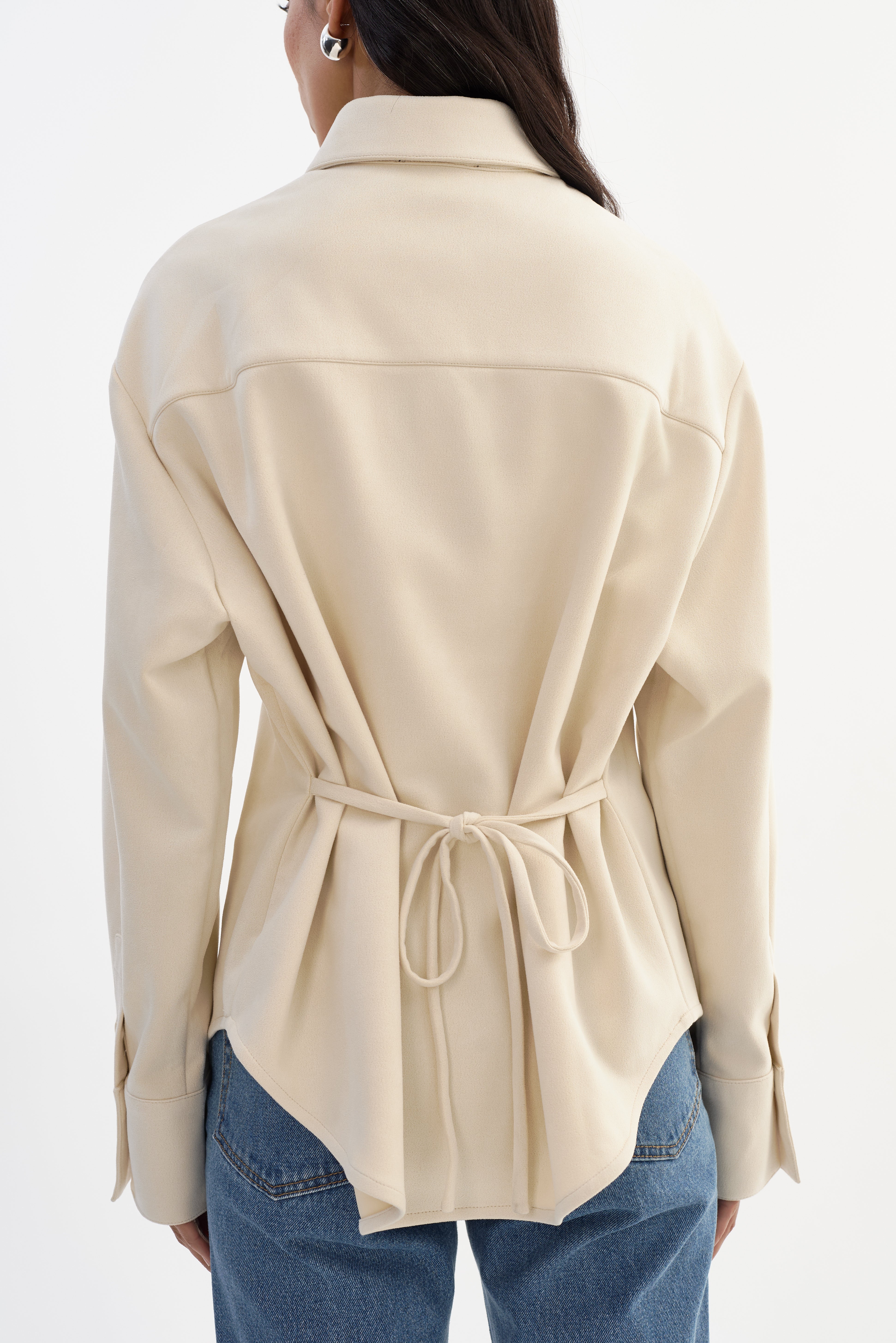 TOSCA | Chemise en faux suède