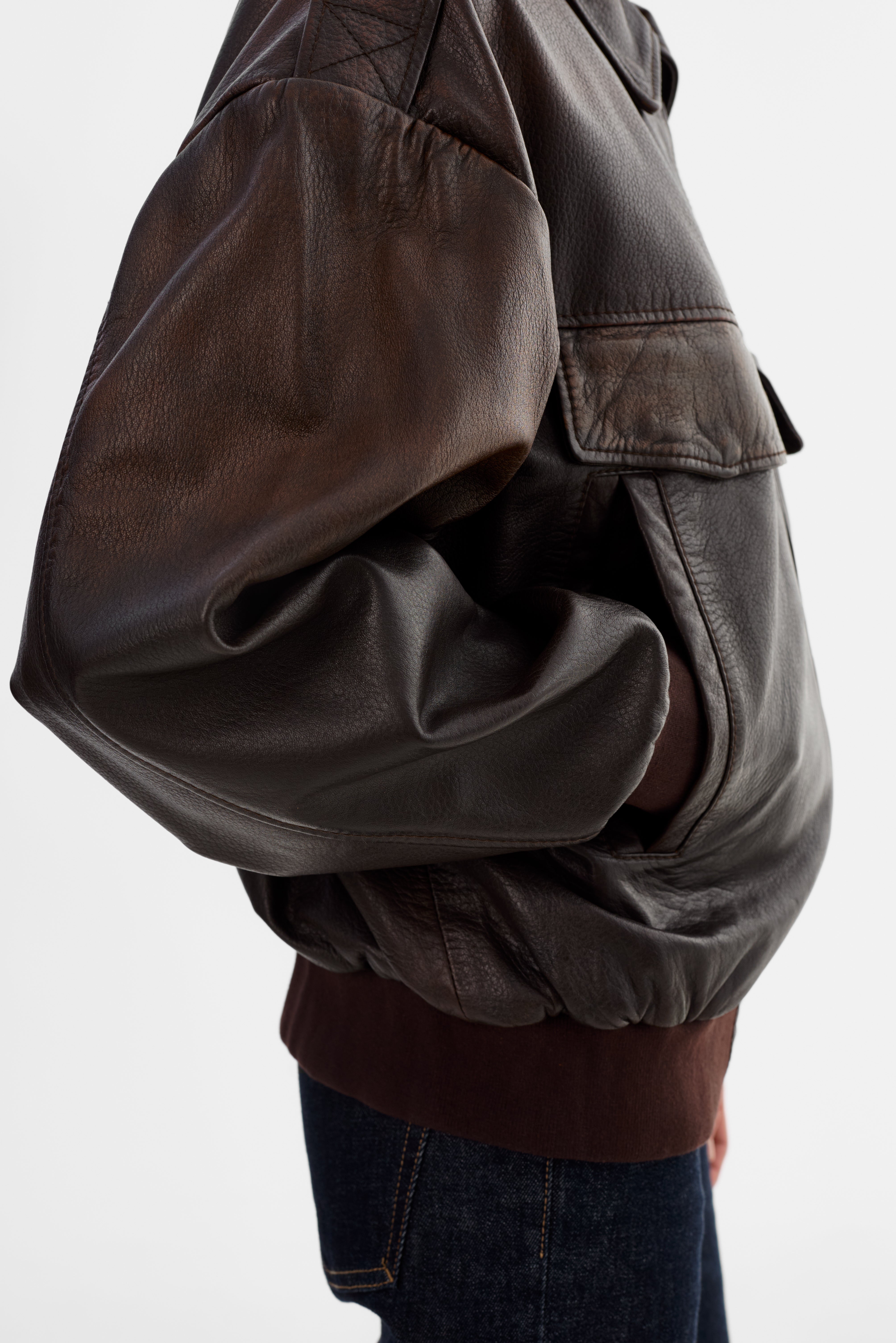 TREVANNA | Blouson bomber en cuir