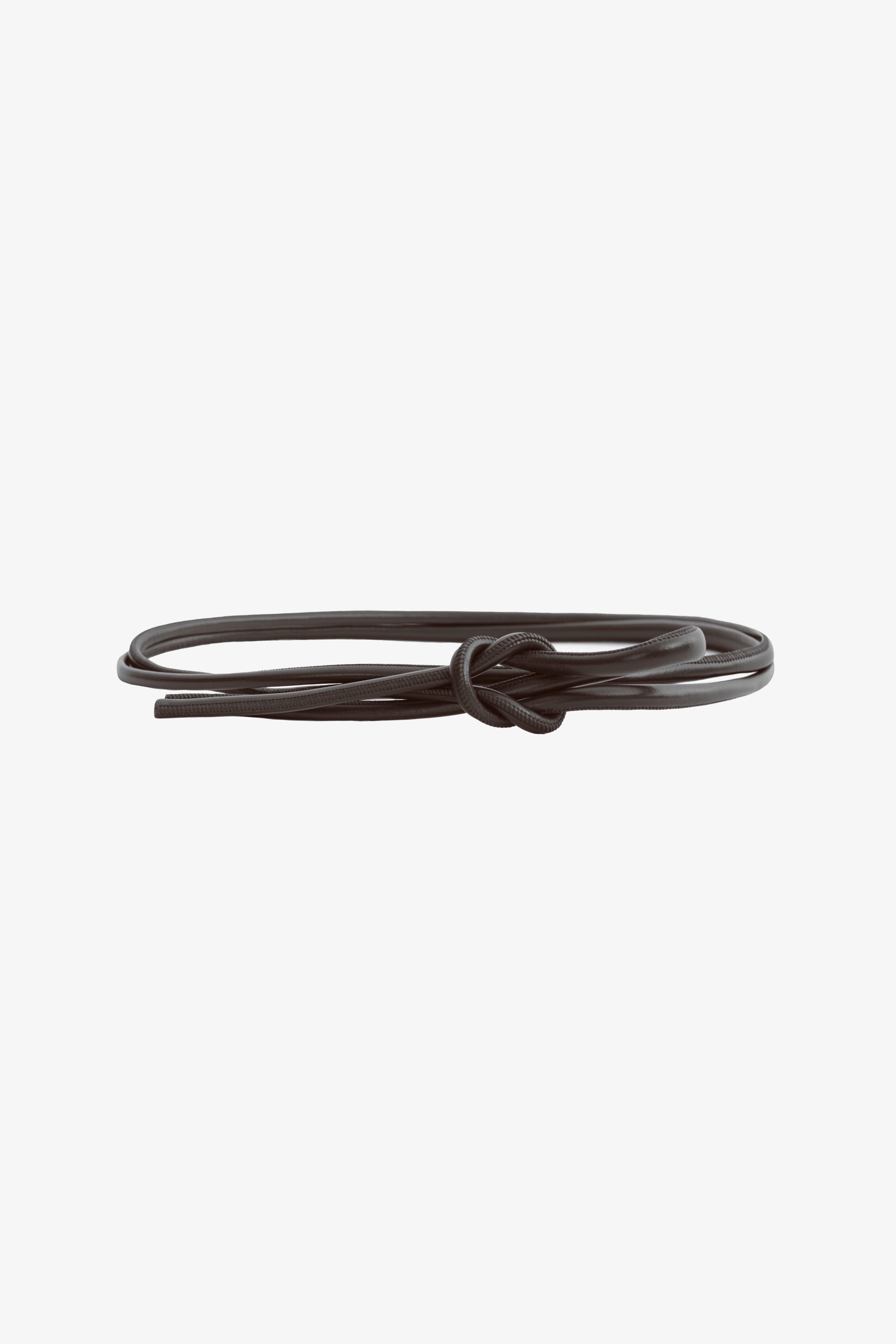 TUBULAIRE | Ceinture en cuir