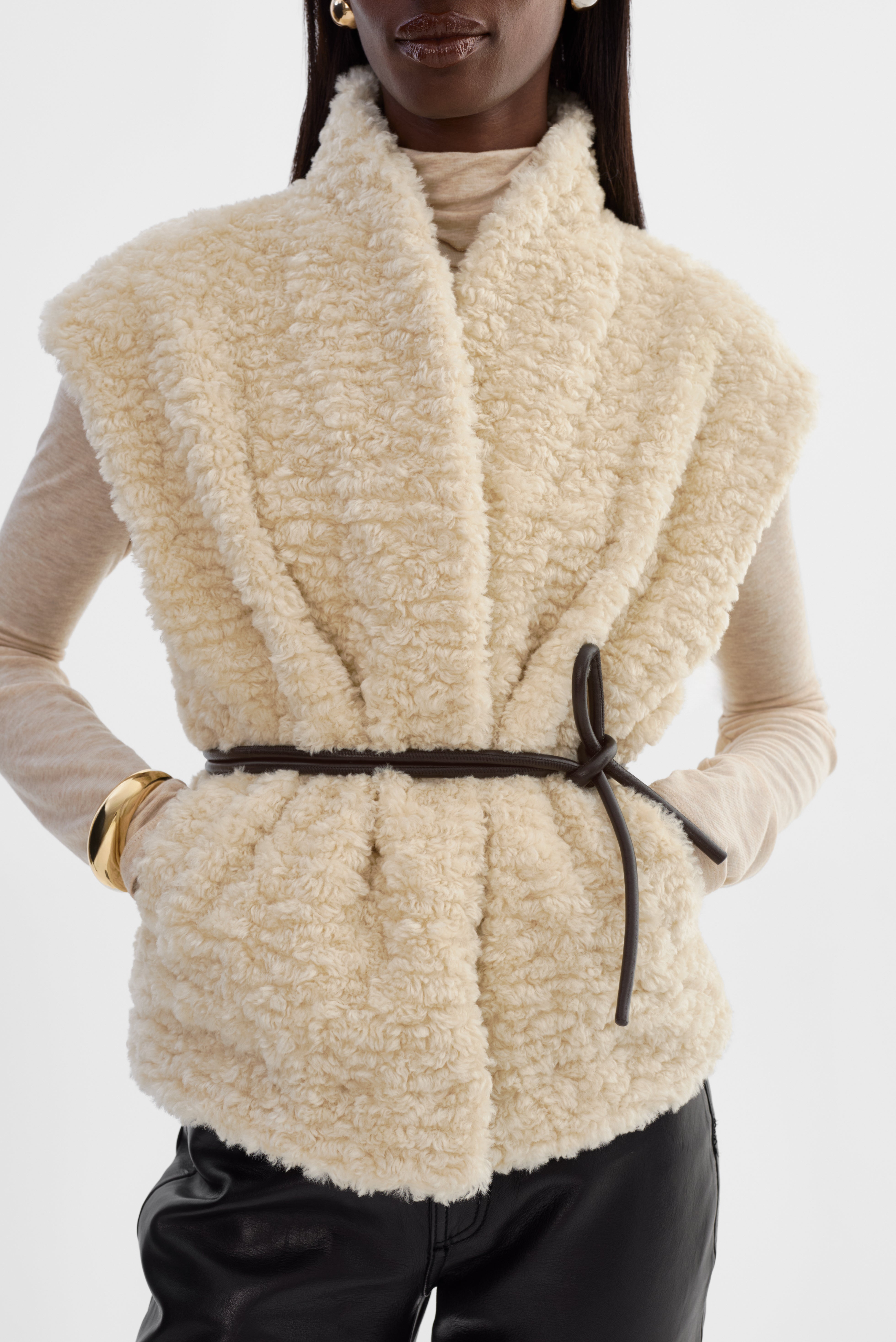 TUBULAIRE | Ceinture en cuir