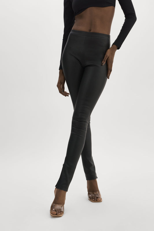 TULIA | Leather Leggings