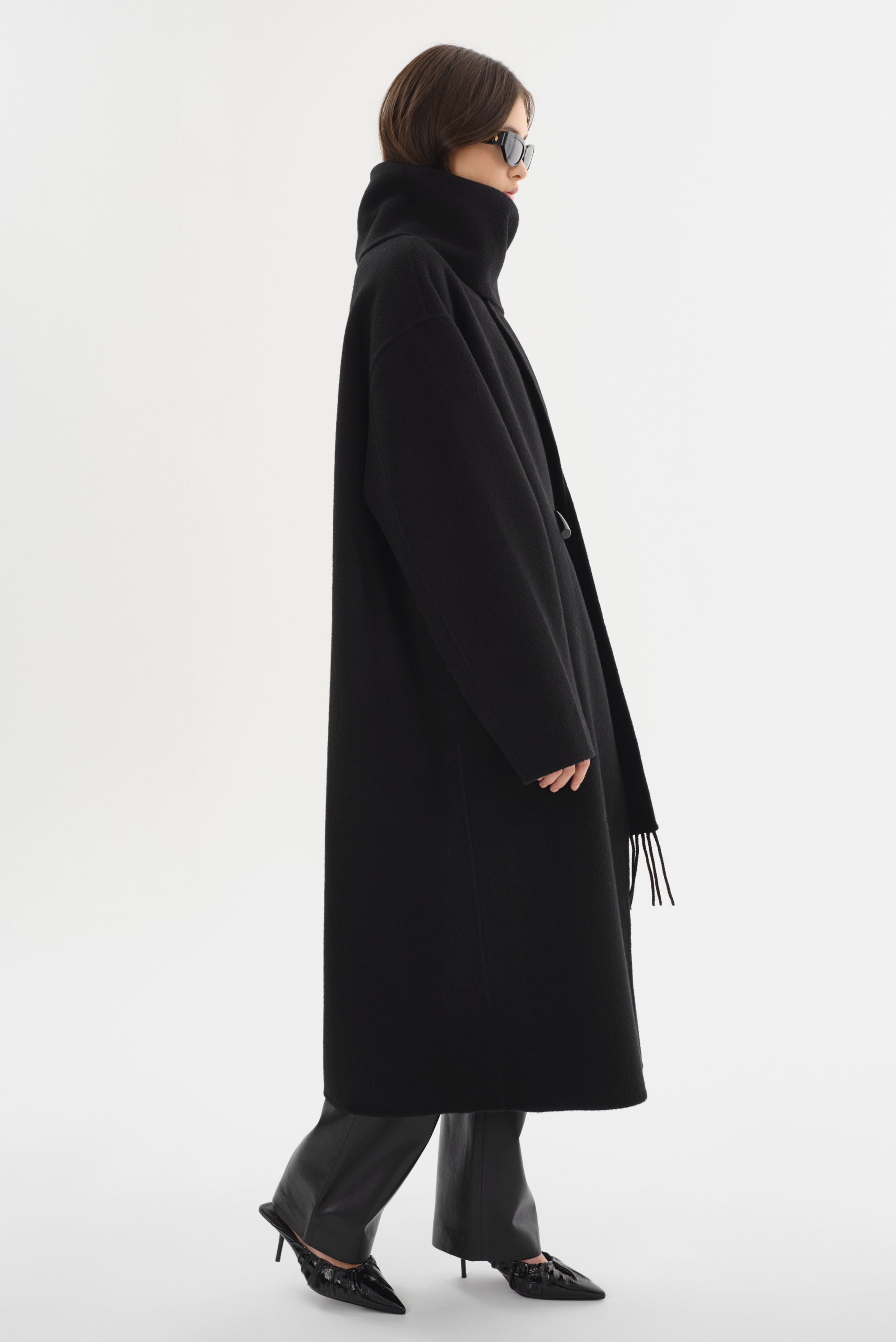 TWILA | Manteau Écharpe en Laine