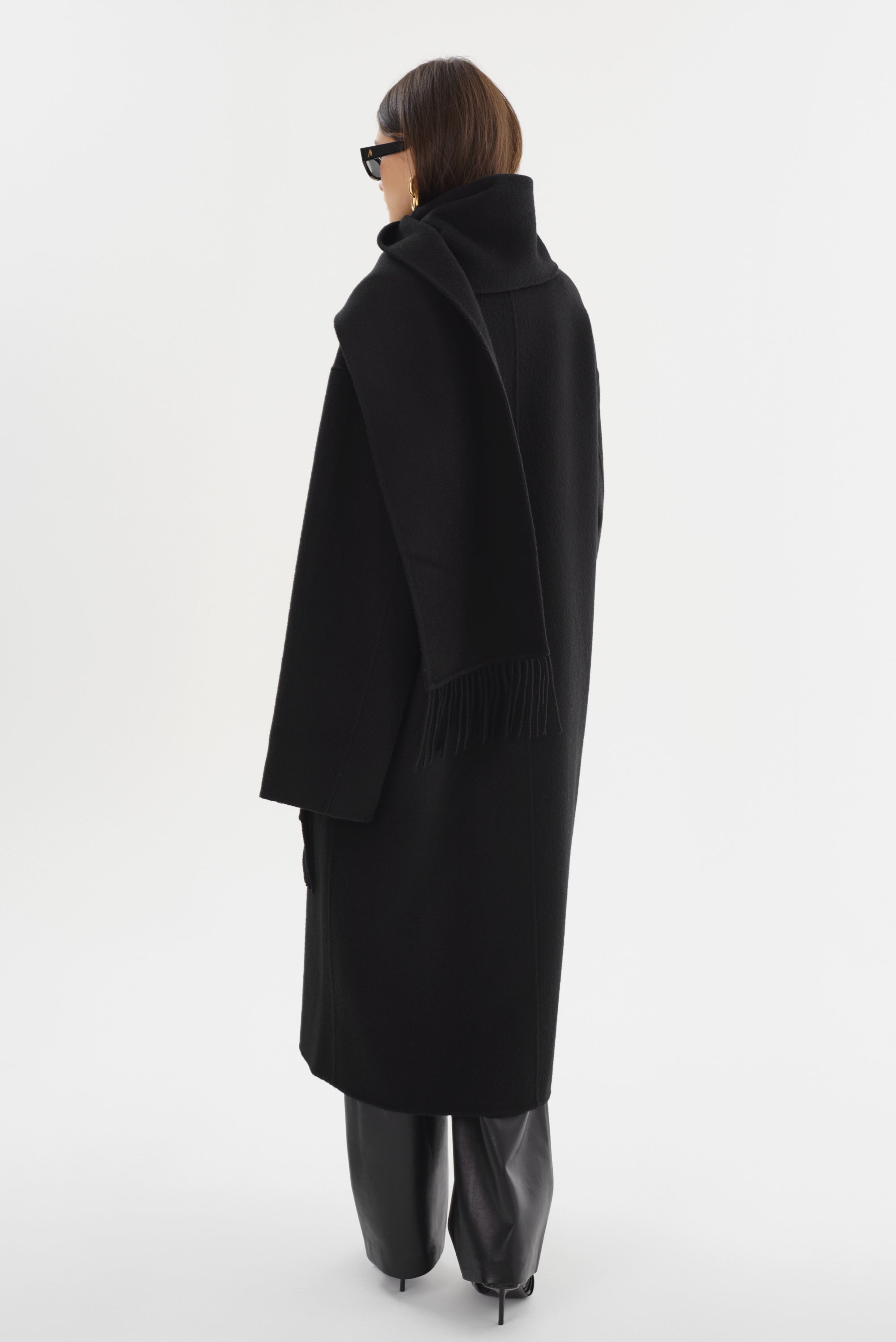 TWILA | Manteau Écharpe en Laine