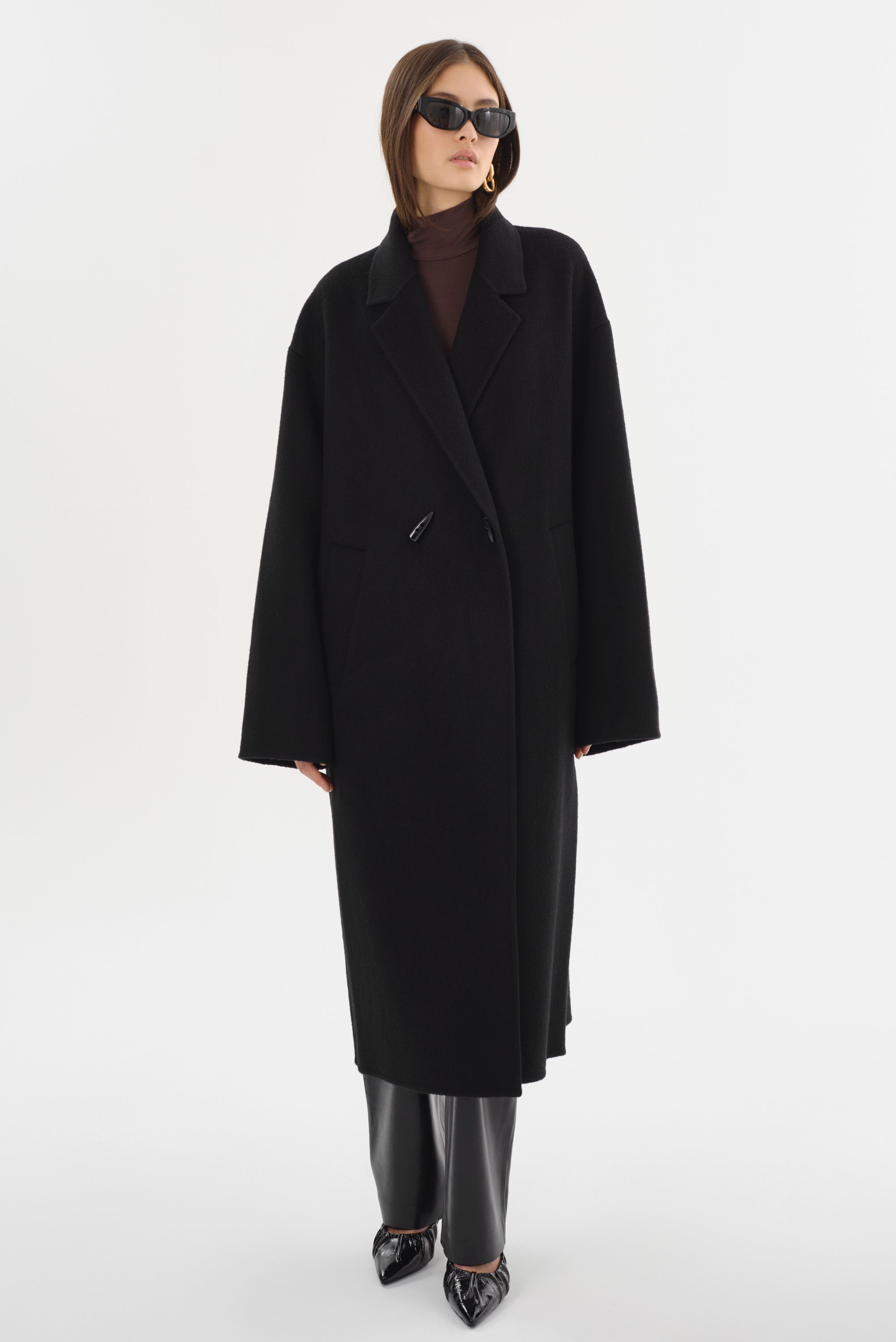 TWILA | Manteau Écharpe en Laine