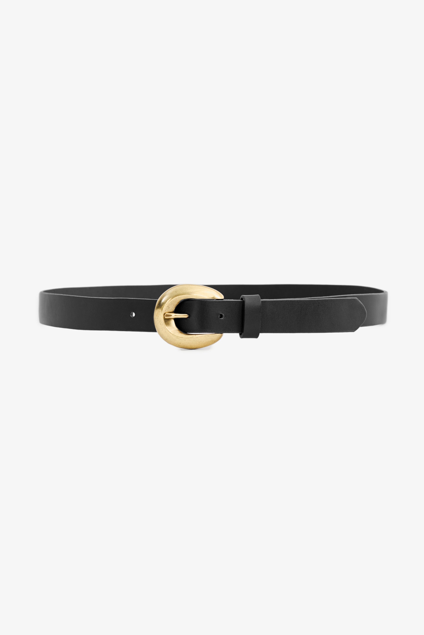 VALENCE | Ceinture à boucle dorée