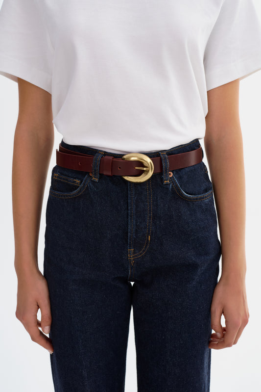 VALENCIA | Gold Buckle Belt