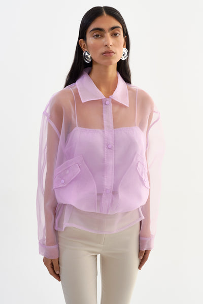 VERMA | Sheer Organza Jacket