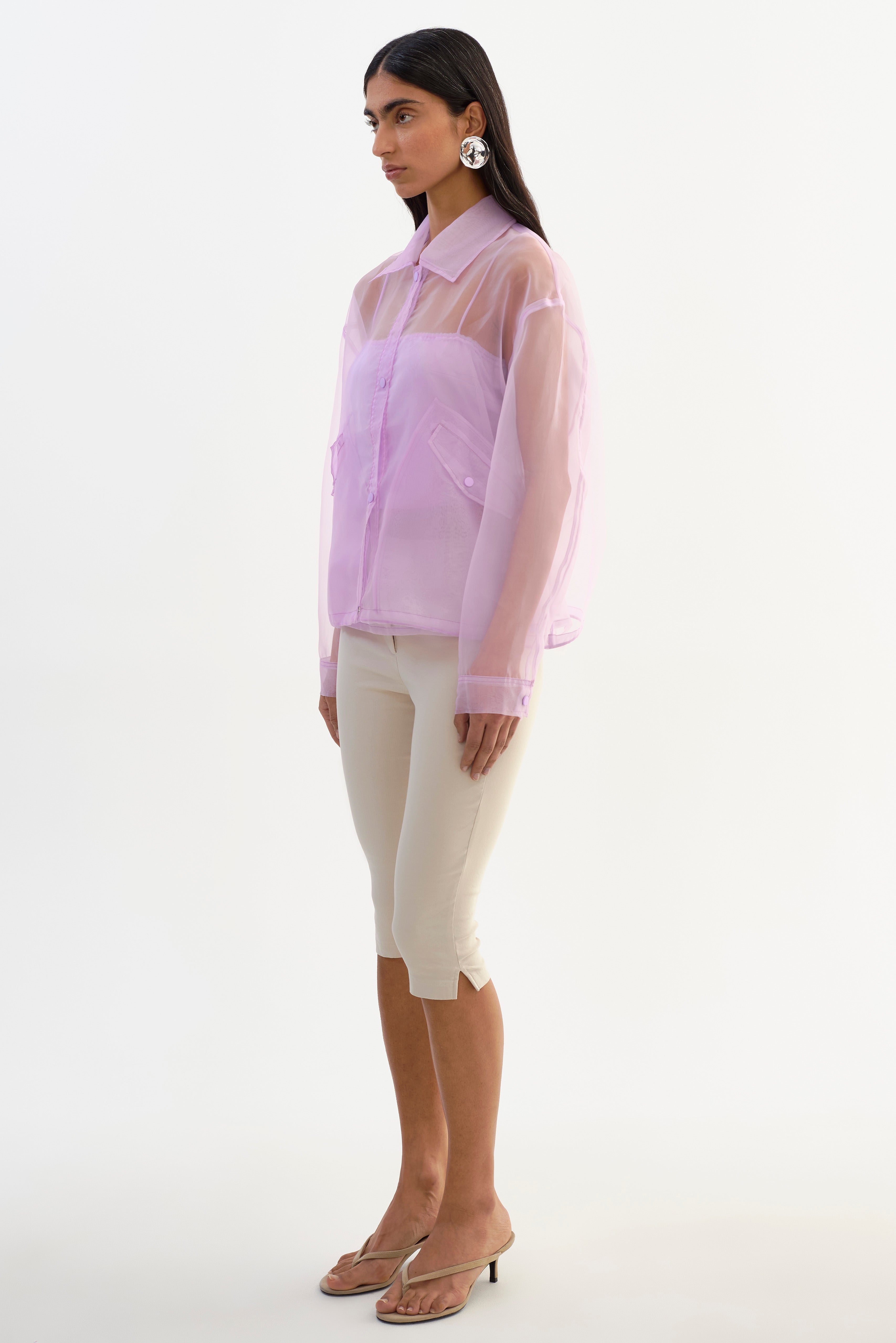 VERMA | Veste semi-transparente