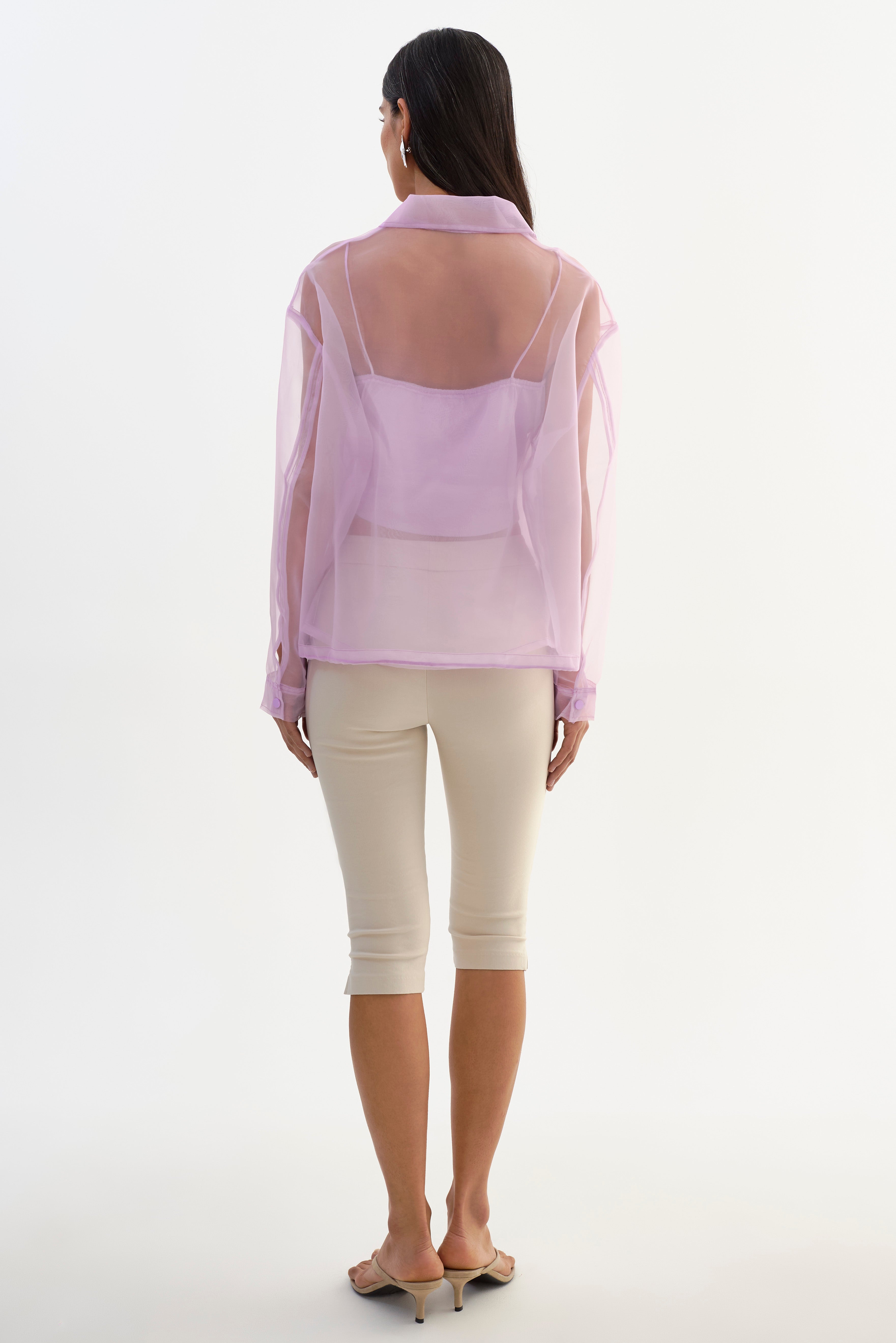 VERMA | Veste semi-transparente