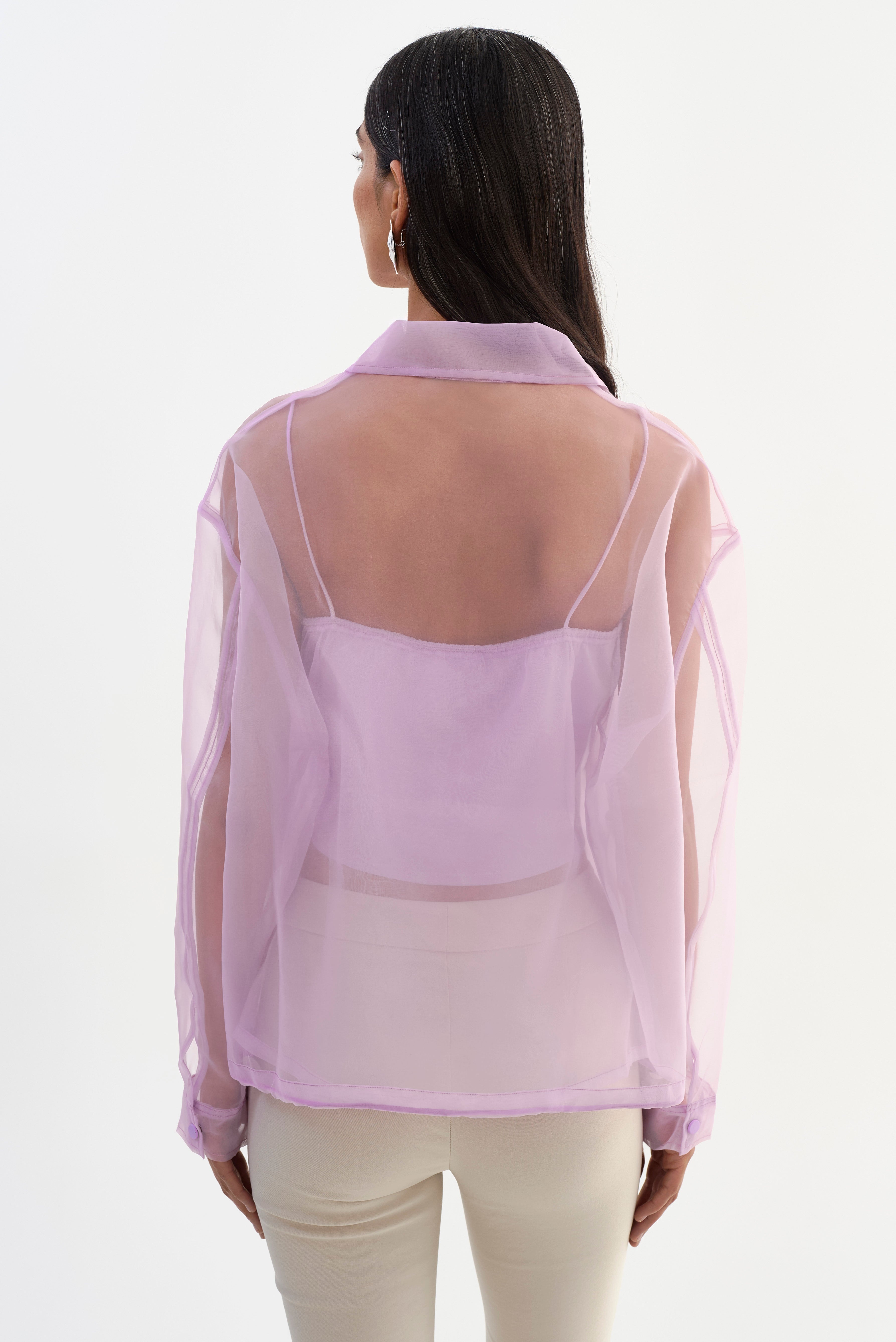 VERMA | Veste semi-transparente