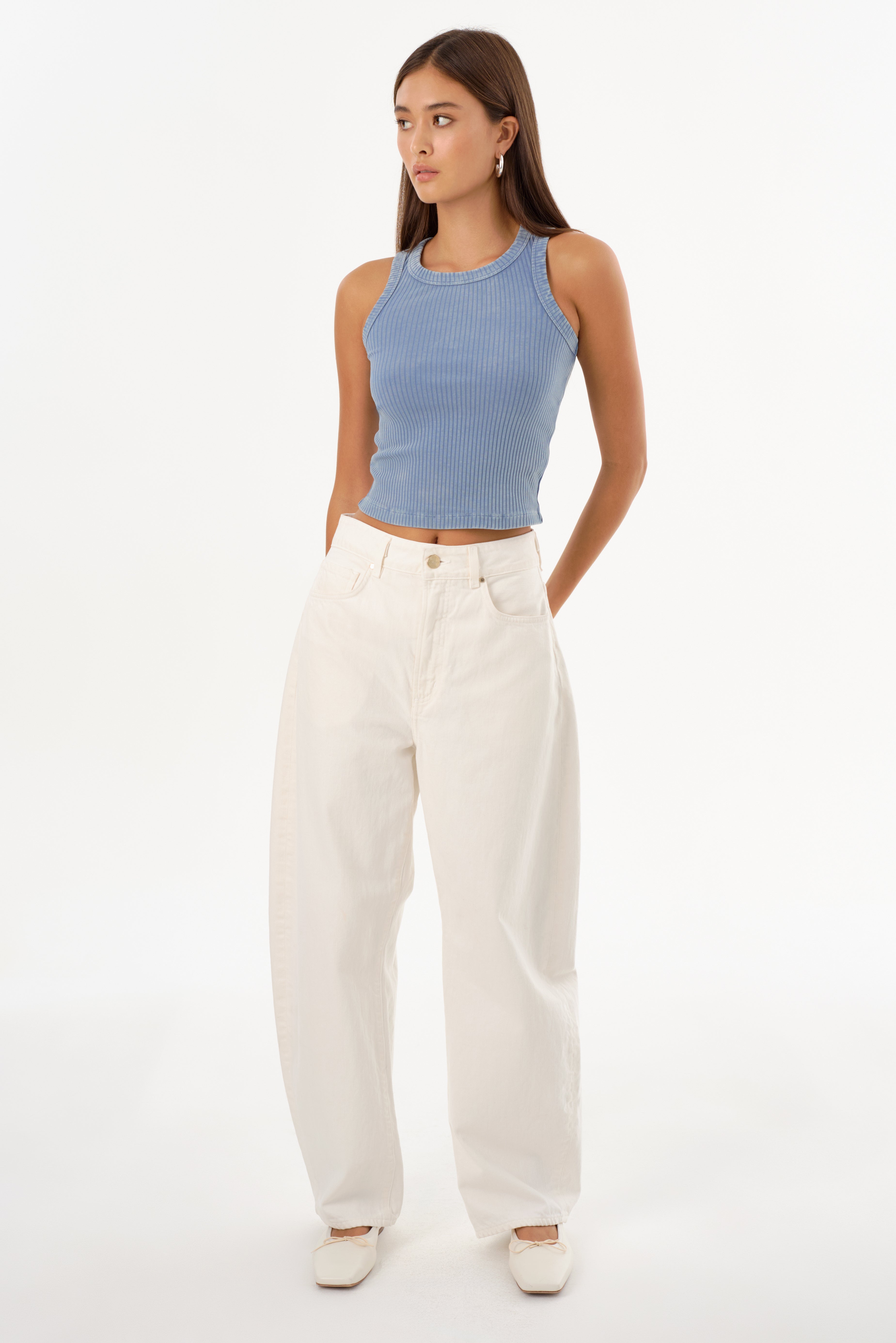 VICKI | Rib Knit Tank Top