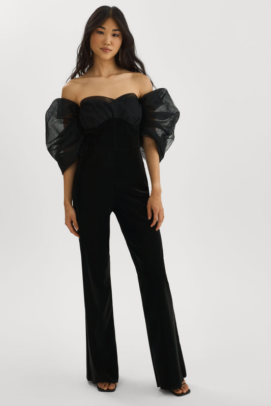 VLADANA | Faux Leather Jumpsuit