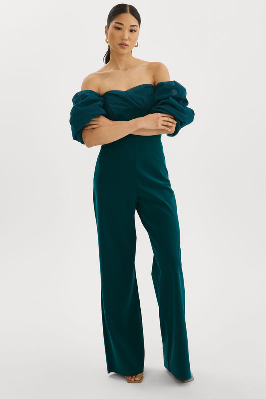 VLADANA | Faux Leather Jumpsuit