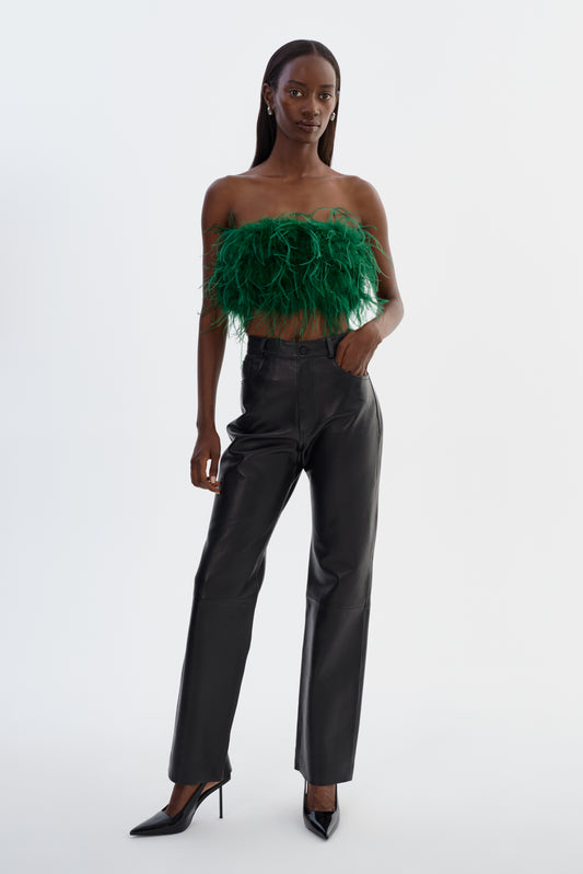 ZAINA | Feather Bustier