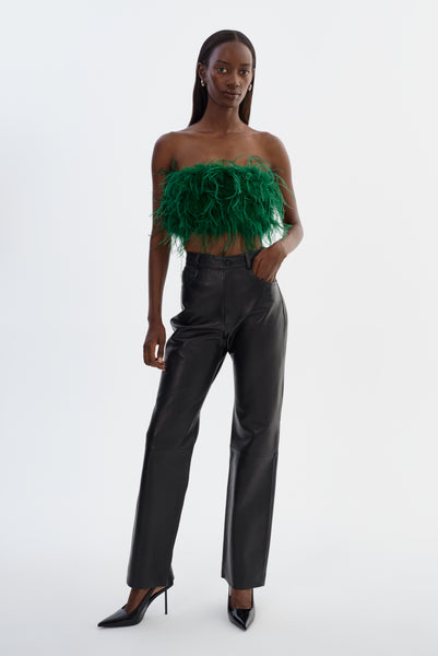 ZAINA | Feather Bustier – LAMARQUE