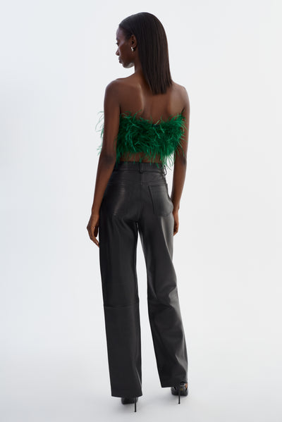 ZAINA | Feather Bustier