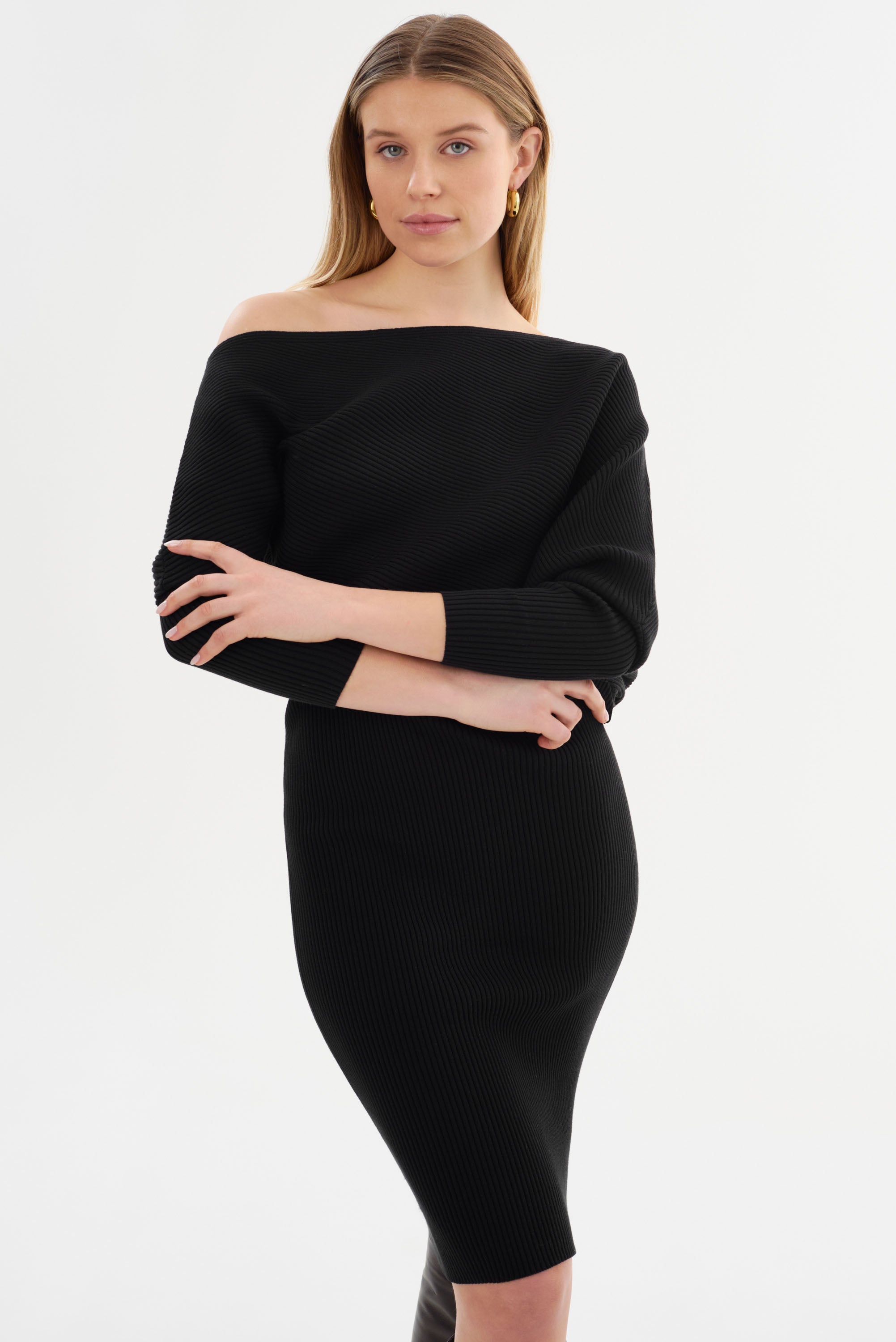 zennie knit dress Cult Gaia Zennie Dress in Burgundy Melange