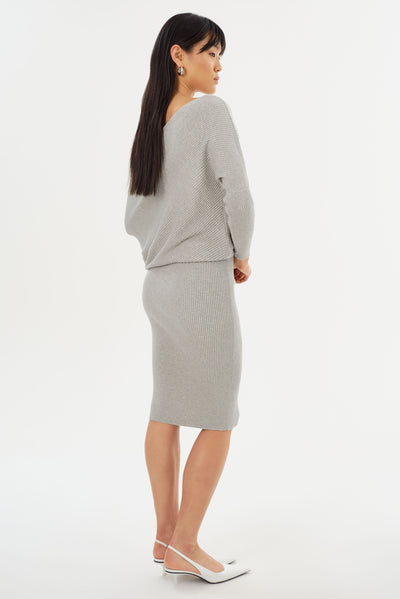 ZENOBIA | Knit Midi Dress