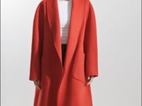THARA | Manteau en laine à col châle