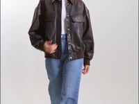 TREVANNA | Blouson bomber en cuir